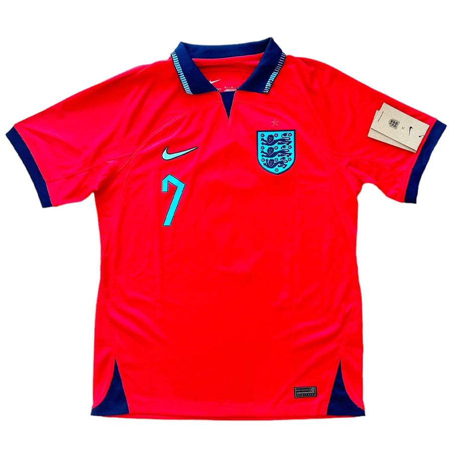 Nike England Away Shirt 2022-23 GREALISH Mens Medium