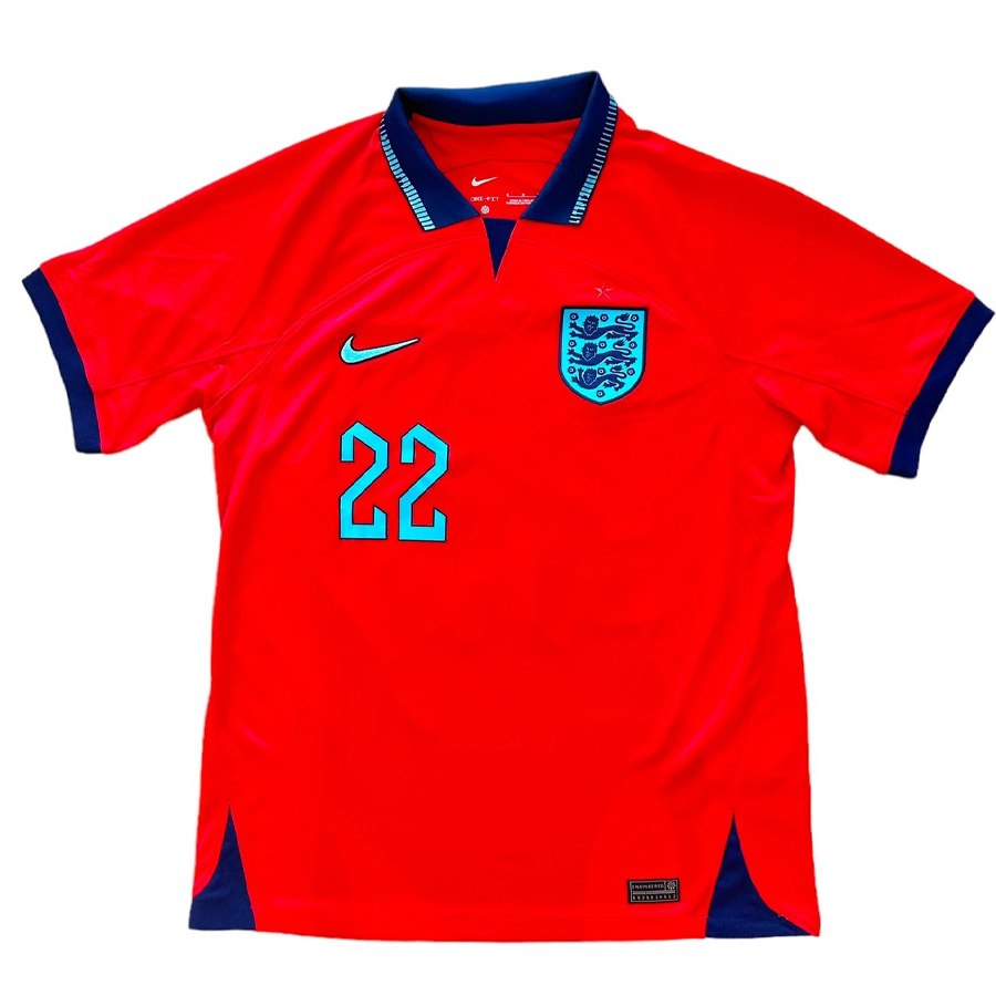 Nike England Away Shirt 2022-23 BELLINGHAM Mens Medium